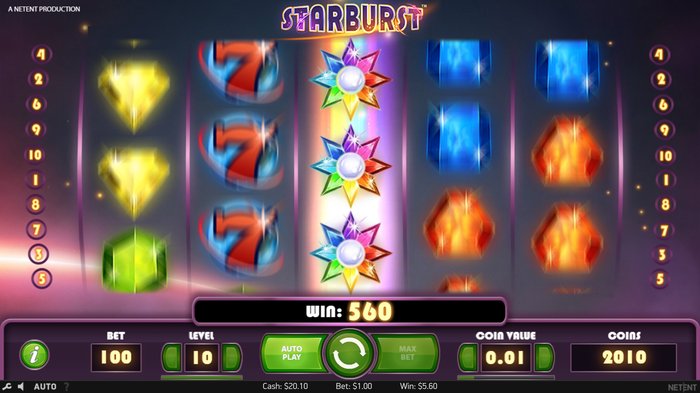 Starburst: скриншот игрового процесса