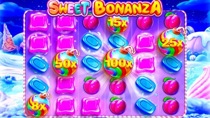 Sweet Bonanza: скриншот игрового процесса